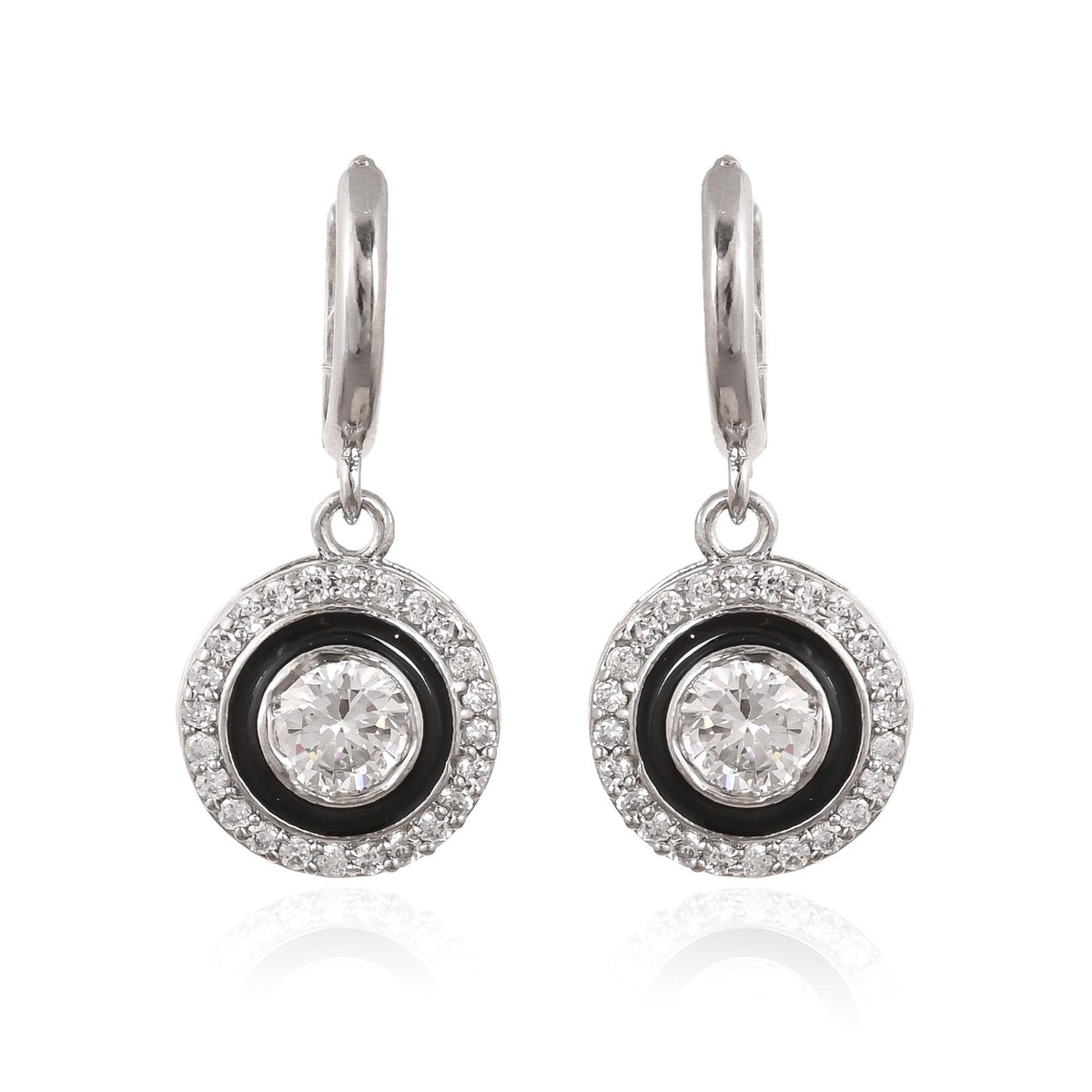 Dangle Hoop Earrings