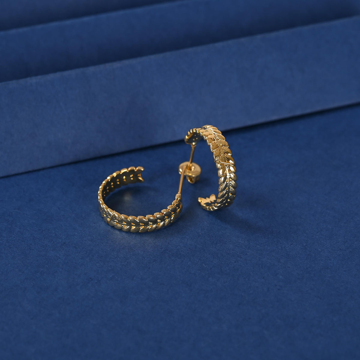 Gold and Silver Hoop Earrings: Brass Statement Jewelry