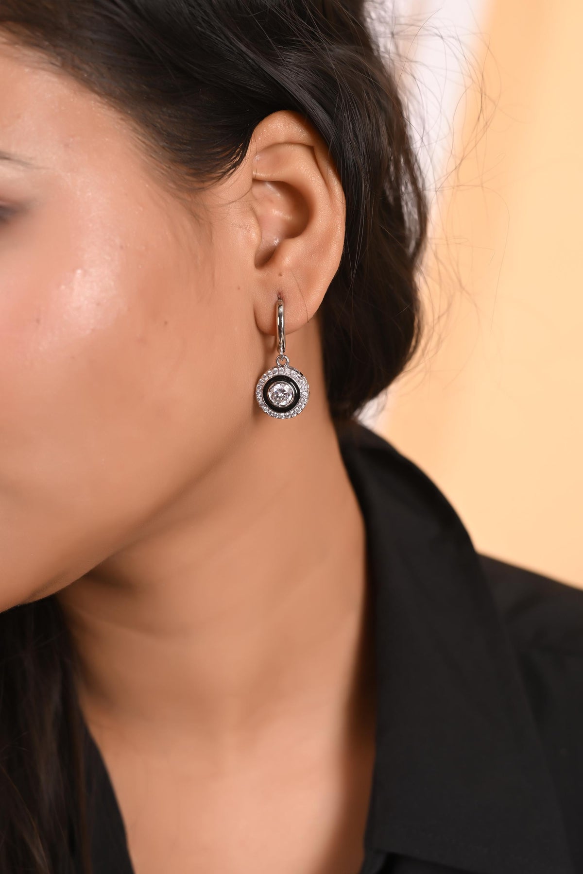 Dangle Hoop Earrings