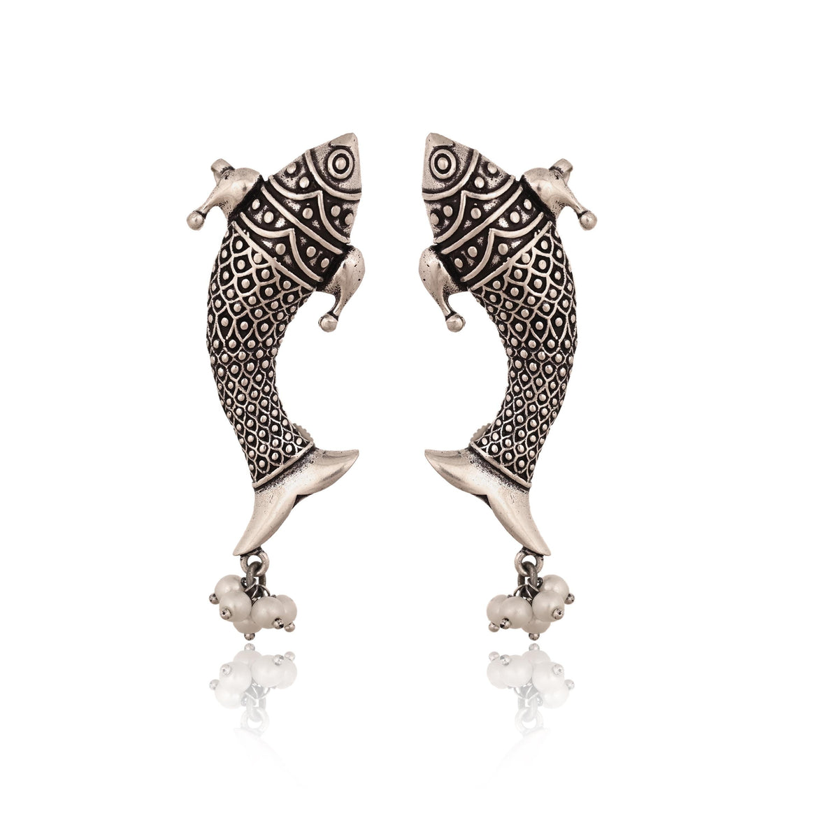 Silver Handmade Ear cuffs for womens, Earrings for her