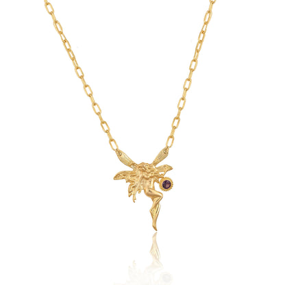 Custom Birthstone Necklace for Women and Girls