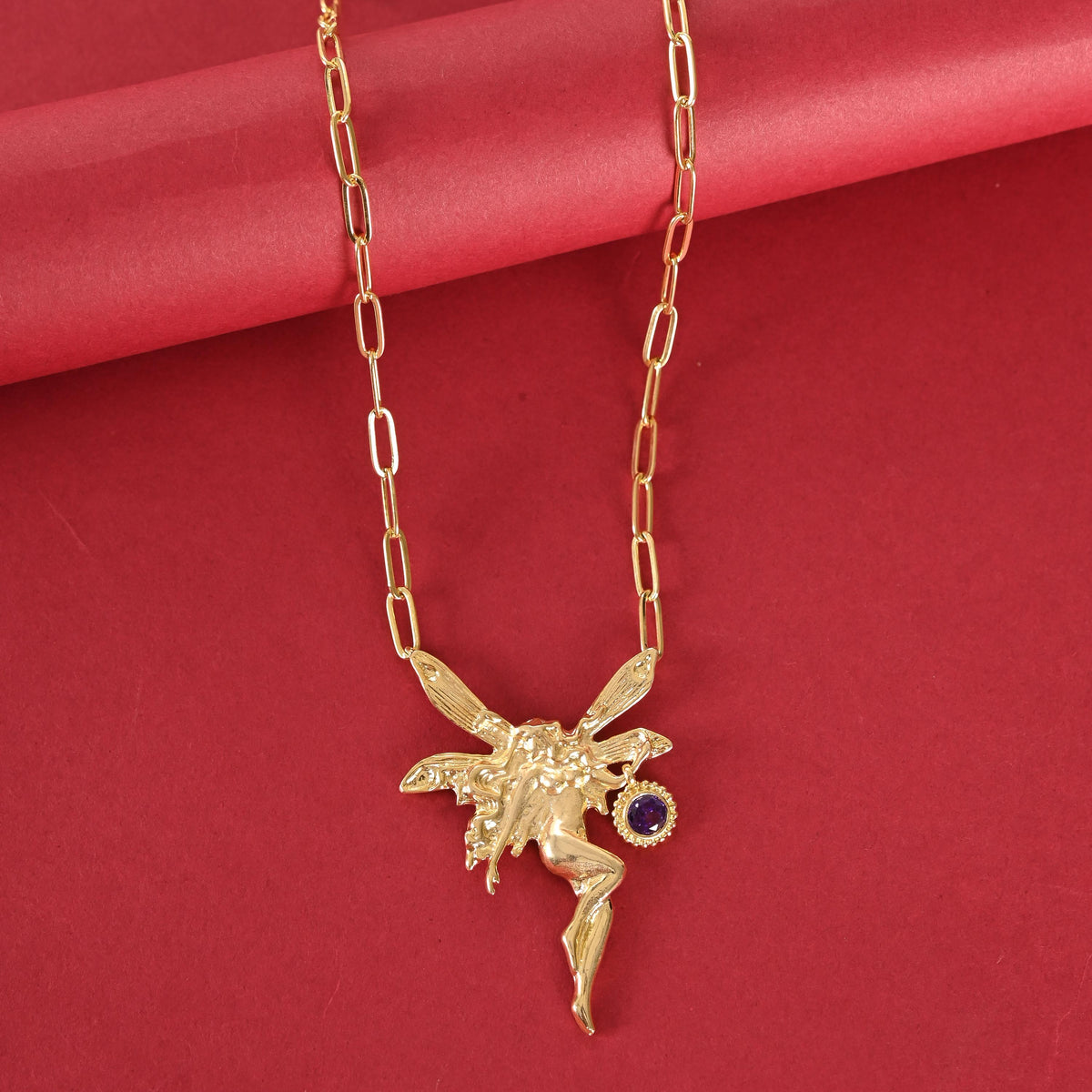 Custom Birthstone Necklace for Women and Girls
