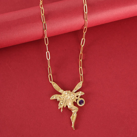 Custom Birthstone Necklace for Women and Girls