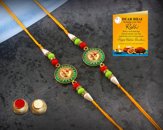 Tanusha Jewels Rakhi Set for Raksha Bandhan