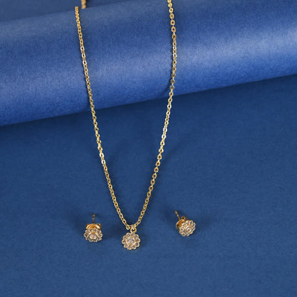 Handmade Gold-Plated, Silver-Plated Necklace for Women and Girls