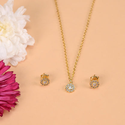Handmade Gold-Plated, Silver-Plated Necklace for Women and Girls