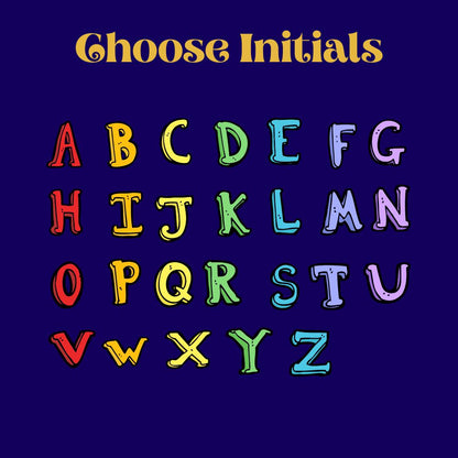 Custom Birthstone Initial Necklace: Personalized Gold Plated Brass Jewelry